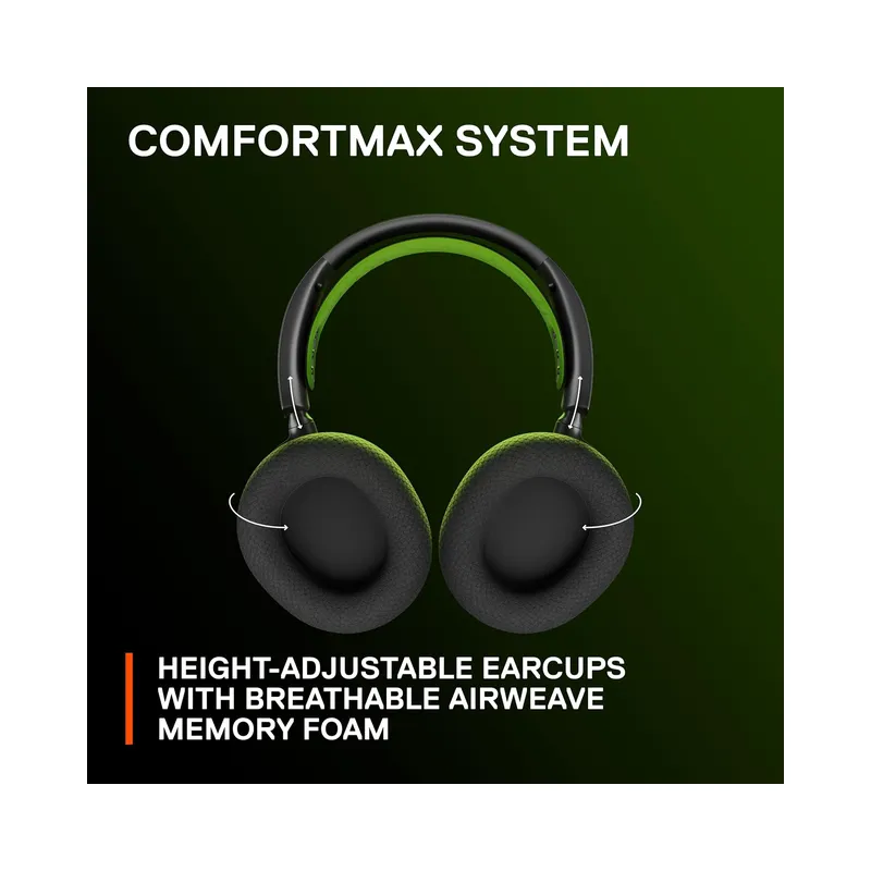 SteelSeries Arctis Nova 7X Wireless Multi-Platform Gaming Headset — Neodymium Magnetic Drivers - Black (Brand New) - view 4