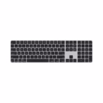 Apple Magic Keyboard with Touch ID: Wireless, Bluetooth, Rechargeable. US English - Black Keys - Brand New - view 3