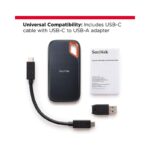 SanDisk 2TB Extreme PRO Portable SSD - Up to 2000MB/s - USB-C - External Solid State Drive - SDSSDE81-2T00 (Brand New) -.