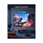 NexiGo TriVision Ultra, 4K Tri-LED-Laser Portable Projector, 2600 Lumens, No Laser Speckle, No Eye Strain, Dolby Vision,.
