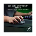 Razer DeathAdder V3 HyperSpeed Wireless Gaming Mouse - USB C Charging - Gen-3 Optical Switches - Black - Brand New - view 4