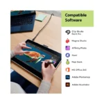Wacom One 12 Drawing Tablet with Screen, 11.6" HD Full-Laminated Digital Art Tablet with Creative Software and Training,.