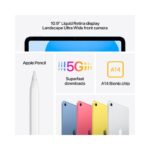 Apple iPad (10th Generation): with A14 Bionic chip, 10.9-inch Liquid Retina Display, 12MP front/12MP Back Camera, Touch ID,.
