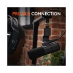 Logitech for Creators Blue Sona, Active Dynamic XLR Broadcast Microphone ClearAmp, Graphite - Brand New - view 8