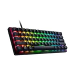 Razer Huntsman V3 Pro Mini 60% Esports Gaming Keyboard: Analog Optical Switches with Rapid Trigger & Adjustable Actuation -.