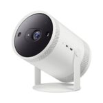 Samsung The Freestyle 2nd Gen Smart Portable Projector with Gaming Hub, 30” to 100” Big Screen, FHD, HDR, 360° Sound, Home.