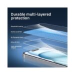 NEW'C Tempered Glass Screen Protector for iPhone 15, iPhone 15 Pro, iPhone 16 (6.1 Inches) - Scratch-Resistant,.