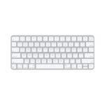 Apple Magic Keyboard with Touch ID: Wireless, Bluetooth, Rechargeable. US English - White Keys - Open Box