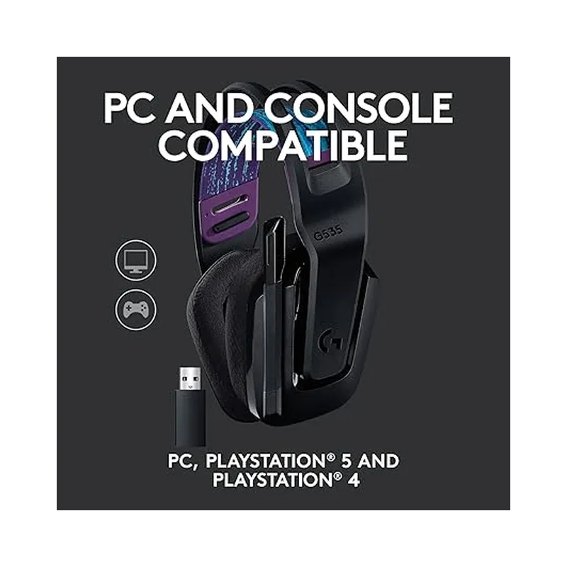 Logitech G535 LIGHTSPEED Wireless Gaming Headset -Brand New - Image 6