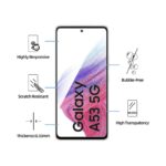 NEW'C Tempered Glass Screen Protector for Samsung Galaxy A53 5G - 3-Pack, Scratch-Resistant, Bubble-Free, Case-Friendly -.