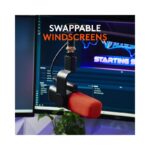 Logitech for Creators Blue Sona, Active Dynamic XLR Broadcast Microphone ClearAmp, Graphite - Brand New - view 4