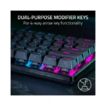 Razer Huntsman V3 Pro Mini 60% Esports Gaming Keyboard: Analog Optical Switches with Rapid Trigger & Adjustable Actuation -.