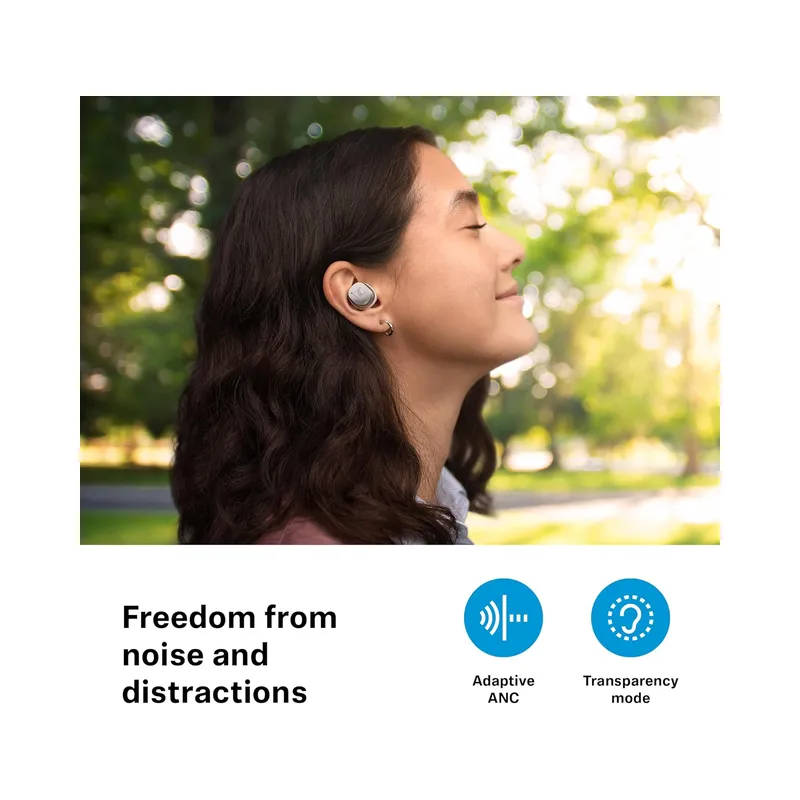 Sennheiser Momentum True Wireless 4 Smart Earbuds with Bluetooth 5.4, Crystal-Clear Sound, Comfortable Design, 30-Hour Battery Life- Black Graphite (Brand New) - Image 3