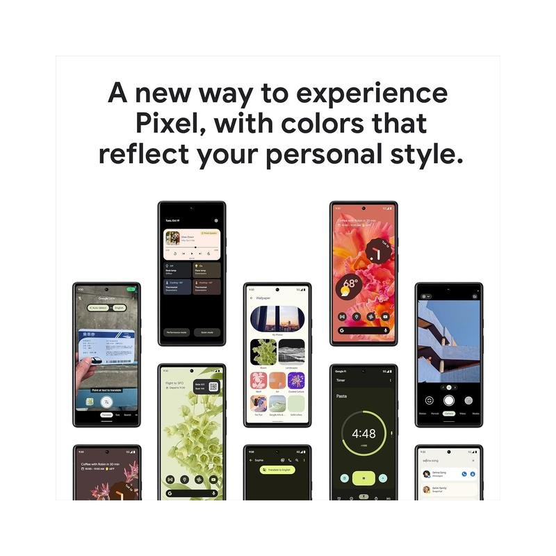 Google Pixel 6 5G Android Phone - Unlocked Smartphone with Wide and Ultrawide Lens - 128GB - (Open Box) - Image 8