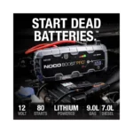 NOCO Boost GB150: 3000A UltraSafe Jump Starter – 12V Lithium Battery Booster Pack, Portable Jump Box, Power Bank & Jumper.