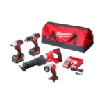 Milwaukee M18 Cordless Combo Compact Hammer Drill (2696-24) - Brand New