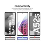 NEW'C Tempered Glass Screen Protector for Samsung Galaxy A53 5G - 3-Pack, Scratch-Resistant, Bubble-Free, Case-Friendly -.