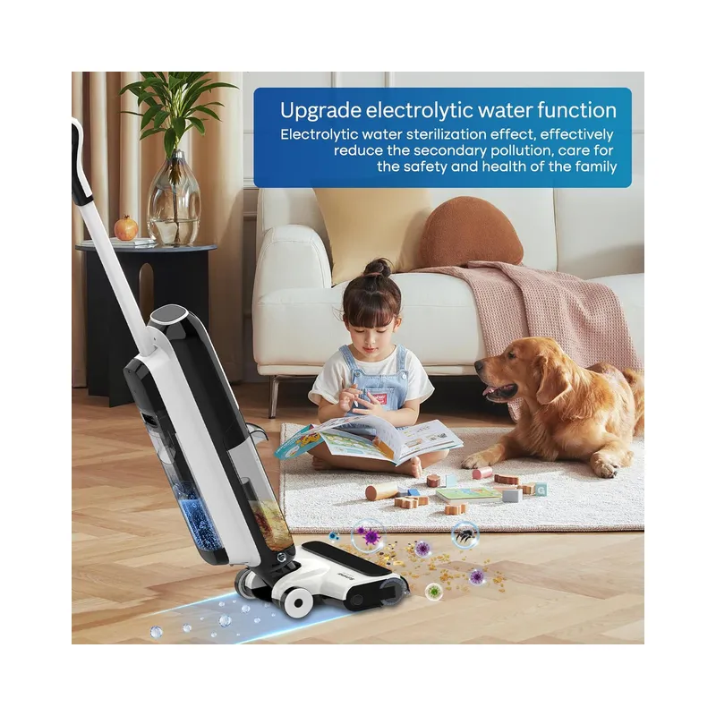 SUNSMAI - Wet Dry Vacuum Cleaner with Filtration and electrolytic Water, S12 Vacuum Cleaner Cordless with Battery and Voice Function, self-Cleaning System - Brand New - Image 2