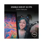 Razer Kiyo Pro Webcam for Streaming, Gaming, Video Calls: Full HD 1080p 60FPS - Adaptive Light Sensor - HDR Enabled - Wide.