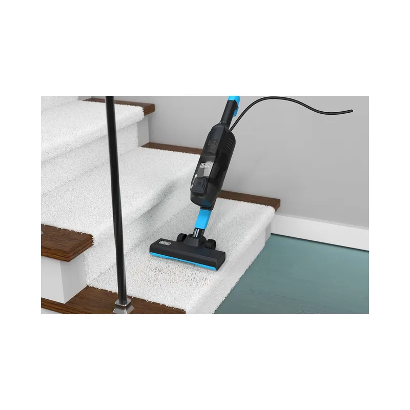 BLACK+DECKER Powerseries Lite Corded 3 in 1 Stick Vacuum, Powerful 12k Pa, Ideal for Hard Floor, Pet Hair Home & Office use, Black - Brand New - Image 4