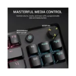 CORSAIR K70 CORE TKL RGB Tenkeyless Mechanical Wired Gaming Keyboard – Pre-Lubed MLX Red v2 Linear Switches, SOCD, ABS.