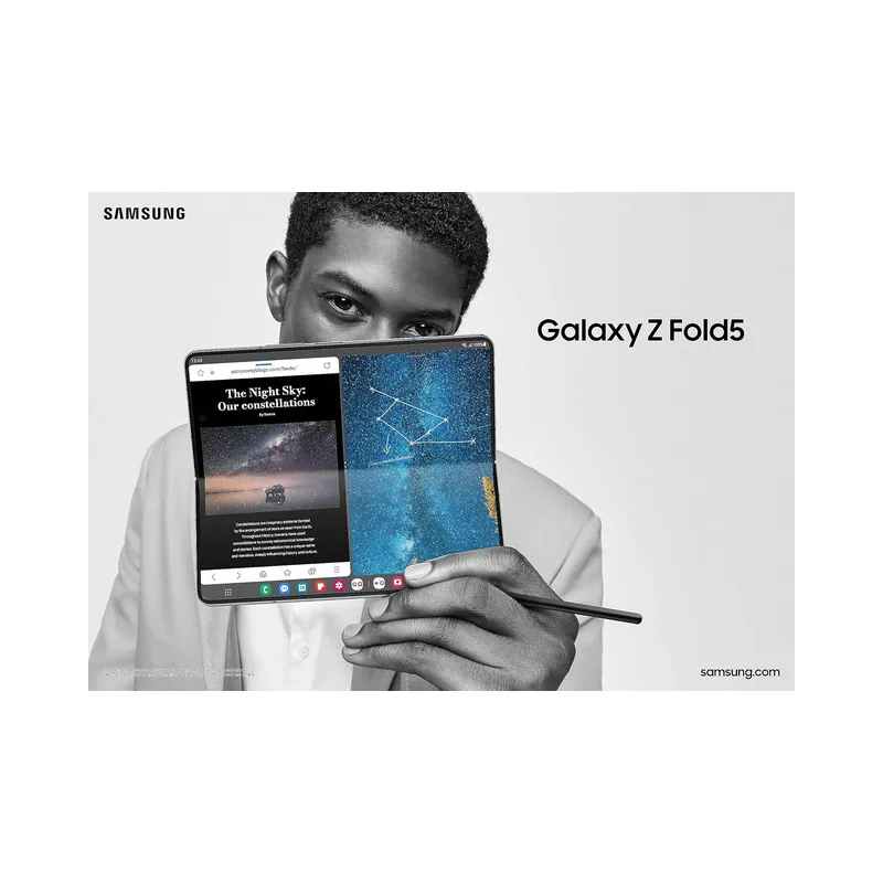 Samsung Galaxy Z Fold5 - AI Enabled, 6.2" cover screen, Multi Tasking, Dex Productivity, IPX8 Rating, 512 RAM, S-Pen compatible Canadian Model (Open Box) - Image 5