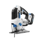 HART 20-Volt Cordless Orbital Jigsaw Kit (1) 20-Volt 1.5Ah Lithium-Ion Battery, Precision cutting with variable speed.