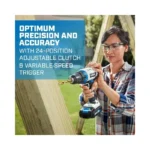 HART 20-Volt 3 Tool Combo Kit (2) HART 20-Volt 2.0Ah Lithium-Ion Batteries, 3 tools (Brand New) - view 6