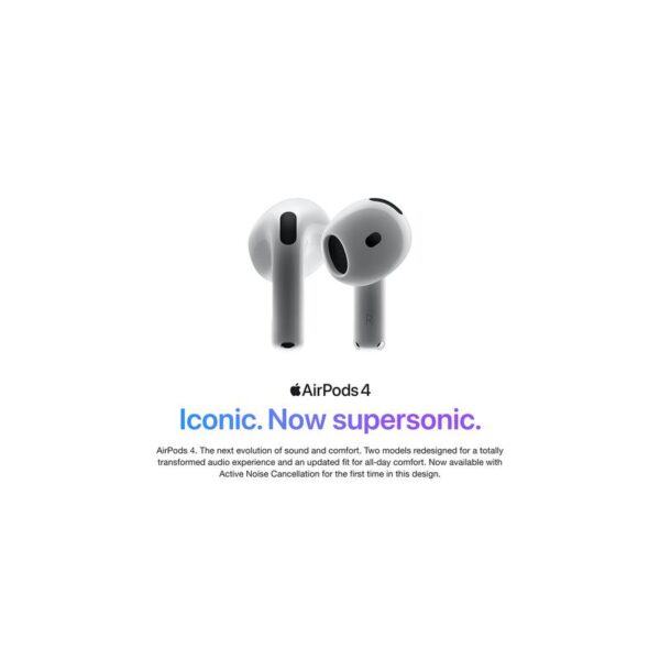 Apple AirPods 4 Wireless Earbuds ()