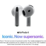 Apple AirPods 4 (with Active Noise Cancellation | Latest Model 2024 ) Wireless Earbuds with USB-C and wireless Charging |.