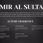 L’HAYA Extrait De Perfume EMIR AL SULTAN Natural Spray | Original Dubai Made Long Lasting Aesthetics Luxury Extrait De.