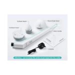 Scrubber Mini by Homitt (Electric Cordless Power Scrubber HM402A) with 3 Cleaning Brush Heads | Brand New - view 3