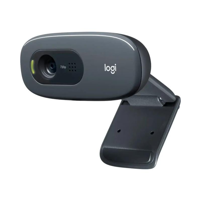 Logitech C270 720 Webcam with Noise-Reducing Mics - Black (Brand New)