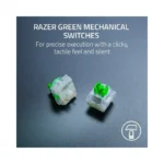 Razer - BlackWidow V4 X Full Size Wired Mechanical Green Clicky Switch Gaming Keyboard with Chroma RGB Backlighting (Brand.