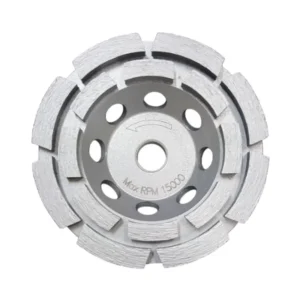 RIDGID 4 Inch Double Row Cup Wheel (CHD-AWD40) - Brand New