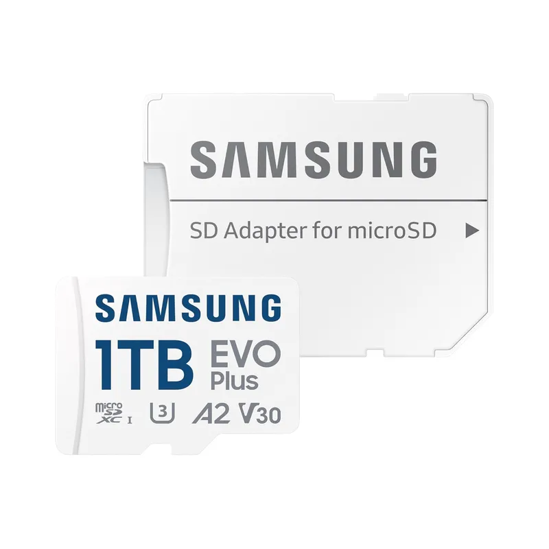 SAMSUNG EVO Plus microSD Memory Card + Adapter, 1TB Micro SDXC - Brand New