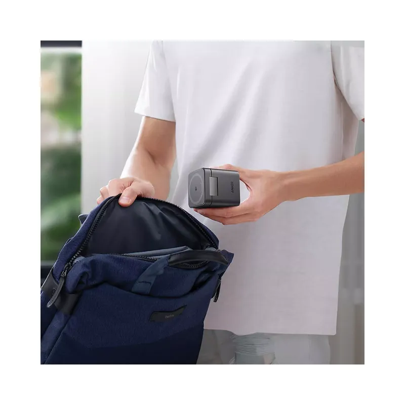 Anker MagGo 3-in-1 Cube Charging Station with Qi2 for iPhone, Airpod , Apple Watch - (Open Box) - Image 3