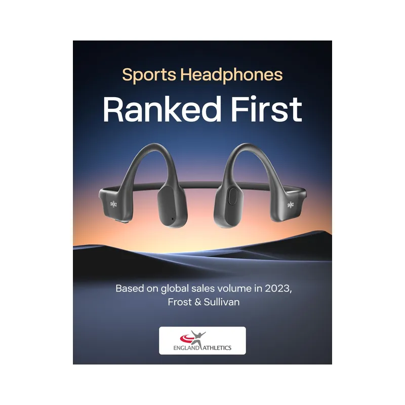 SHOKZ OpenRun USB C Mini - OPENRUN Bone Conduction Sport Headphones - Brand New - Image 2