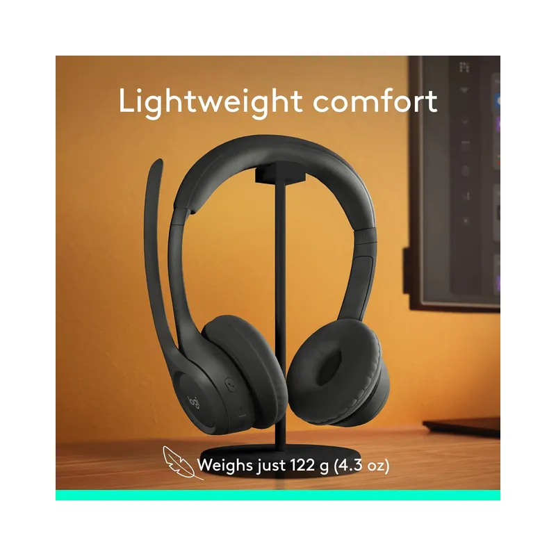 Logitech Zone 300 Wireless Bluetooth On-ear Headset With Noise-Canceling Microphone - Brand New - Image 5