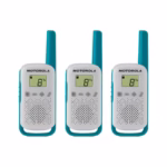 Motorola Talkabout T114TP 25 km 2-Way Radios | 3 Pack | Brand New