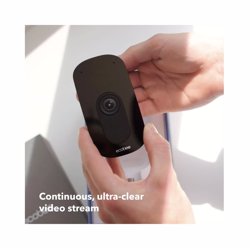 Ecobee Smart Camera – WiFi Security Camera, Smart Home Security System, 1080p HD 180 Degree - Brand New - Image 4