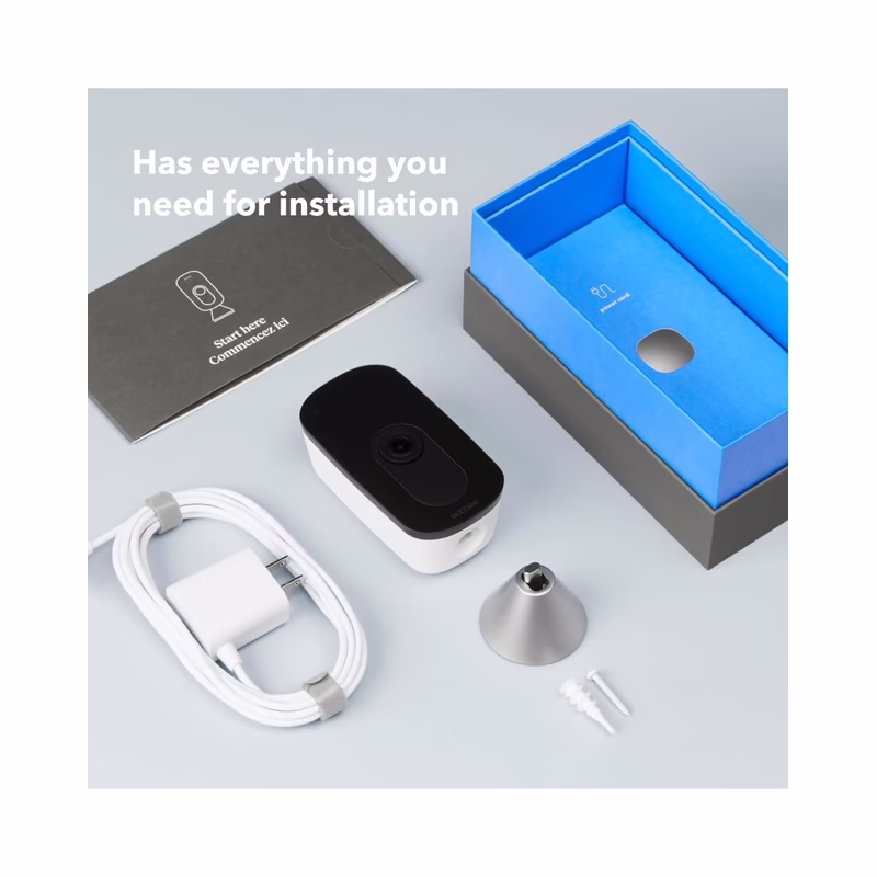 Ecobee Smart Camera – WiFi Security Camera, Smart Home Security System, 1080p HD 180 Degree - Brand New - Image 6