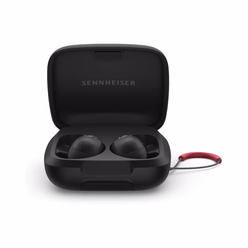 Sennheiser MOMENTUM Sport True Wireless Earbuds, Black - Brand New