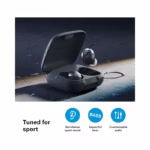 Sennheiser MOMENTUM Sport True Wireless Earbuds, Black - Brand New - view 3