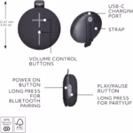Ultimate Ears MINIROLL Ultra-Portable Waterproof Bluetooth Speaker - Brand New - view 7