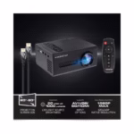 Monster Image Mini Small Format LCD Projector, HD 1080p, Black - Open Box - view 6