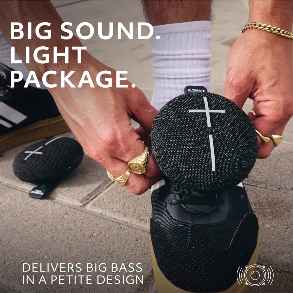 Ultimate Ears MINIROLL Ultra-Portable Waterproof Bluetooth Speaker - Brand New - view 6