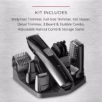Remington Head-to-Toe Advanced Rechargeable Groomer Kit (10 Pieces) PG525D – Black (Brand New) - view 8