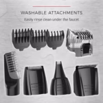 Remington Head-to-Toe Advanced Rechargeable Groomer Kit (10 Pieces) PG525D – Black (Brand New) - view 7
