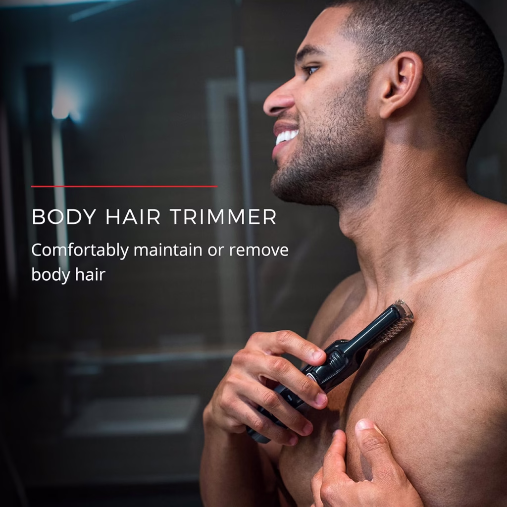 Remington Head-to-Toe Advanced Rechargeable Groomer Kit (10 Pieces) PG525D – Black (Brand New) - view 5